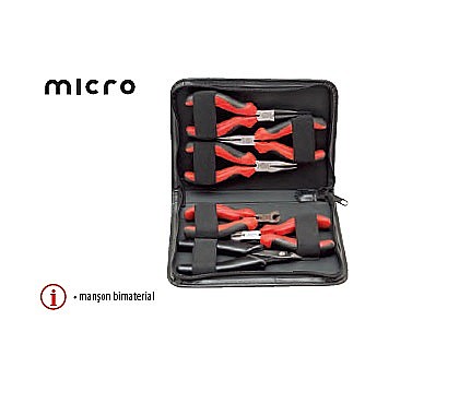 Patenti,clesti - Trusă 6 cleşti MICRO pentru electricieni