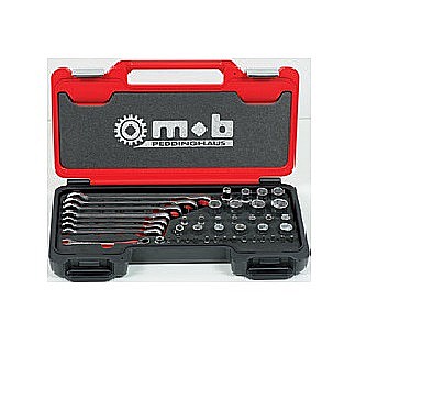 Truse scule generale - Trusă Fusion Box Mediu ADAPT44 capete/chei cu clichet