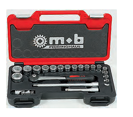 Truse scule generale - Trusă Fusion Box Mediu TCCT21P×1/2” capete/ accesorii