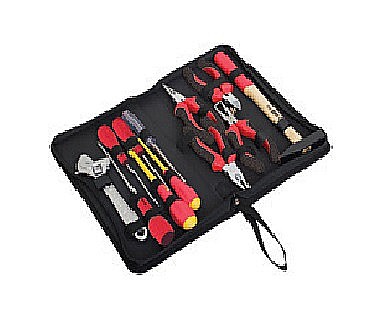 Truse de scule manuale - Trusă pentru electrician TSE1 conţine 12 scule si geantă textil TSE1