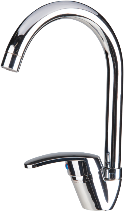 Baterie Aqua Bucatarie Lebada Tip U / L 135mm; H 70mm; Hu 195mm; Ht 265mm [1]