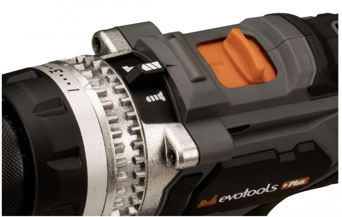 Masina de Gaurit si Insurubat Brushless cu Percutie cu 2 Acumulatori si Incarcator MAX 20V POWER Evotools Plus [3]