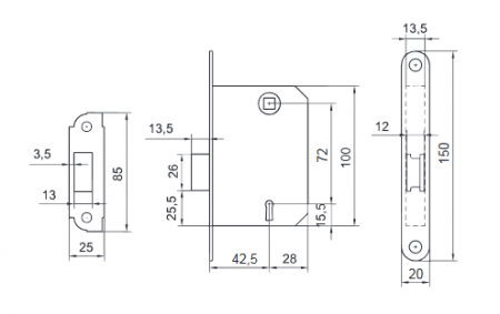 Broasca ingropata usa cheie-P72 natur 35053 [1]