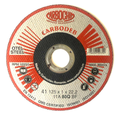 Abrazive - Disc abraziv 125x1x22,2 11A