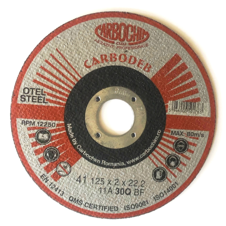 Abrazive - Disc abraziv 125x2x22,2 11A