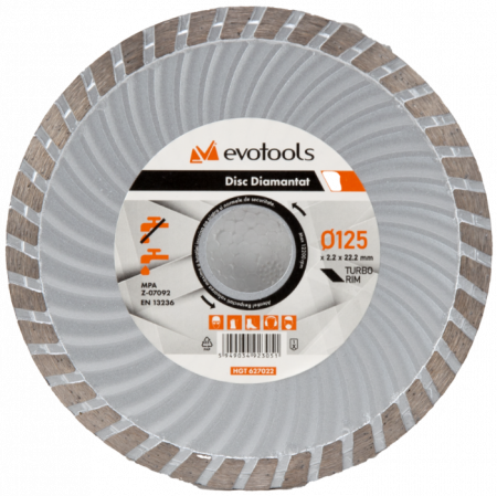 Unelte de mana - Disc Diamantat Turbo ETP