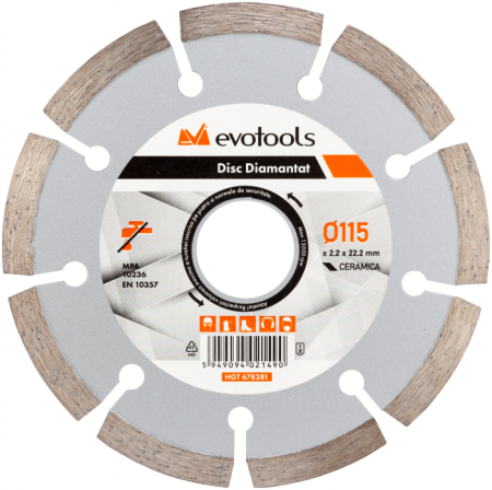 Unelte de mana - Disc Diamantat Uscat 5262 ETS