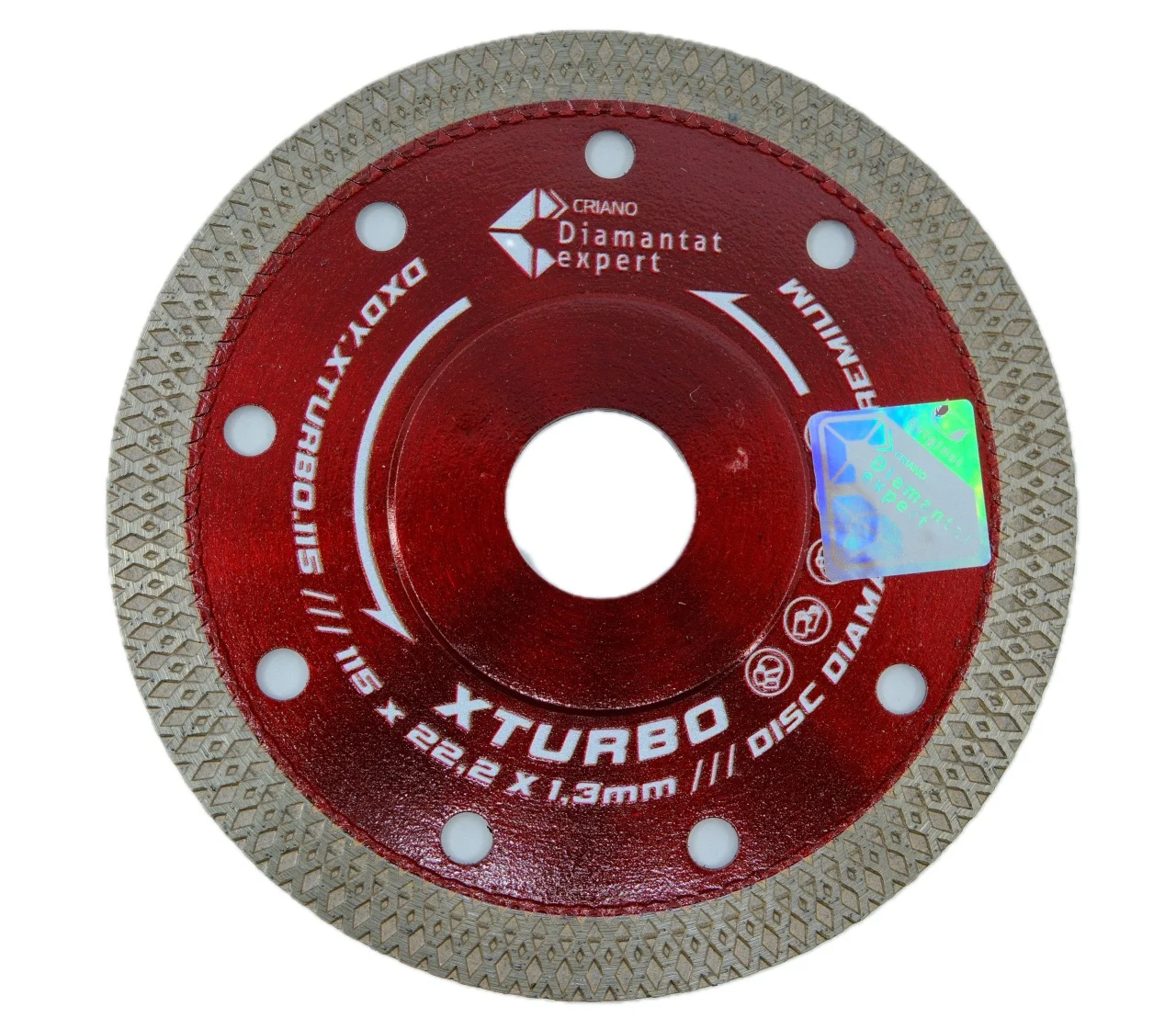 Discuri diamantate - Disc DiamantatExpert ptr. Portelan/Gresie  dure 115mmx22.2mm PREMIUM