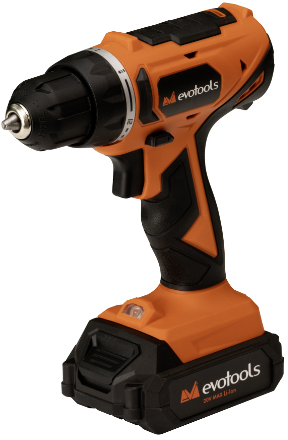 Kit Promo Masina de Gaurit si Insurubat si Polizor Unghiular cu 2 Acumulatori si Incarcator MAX 20V POWER Evotools [4]