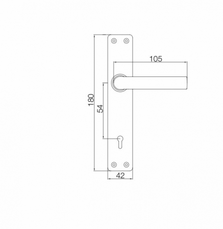 Manere cu silduri P54 JIU 701-74 ALB [1]