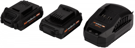 Masina de Gaurit si Insurubat Brushless cu Percutie cu 2 Acumulatori si Incarcator MAX 20V POWER Evotools Plus [1]