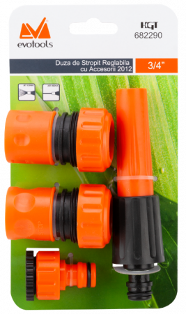 Unelte de mana - Pistol de Stropit Reglabil cu Accesorii 1/2"