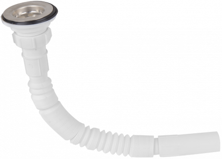 Instalatii sanitare - Sifon Flexibil cu Ventil / Dev[mm]: 40; D[inch]:  1 1/2; Dv[mm]: 70