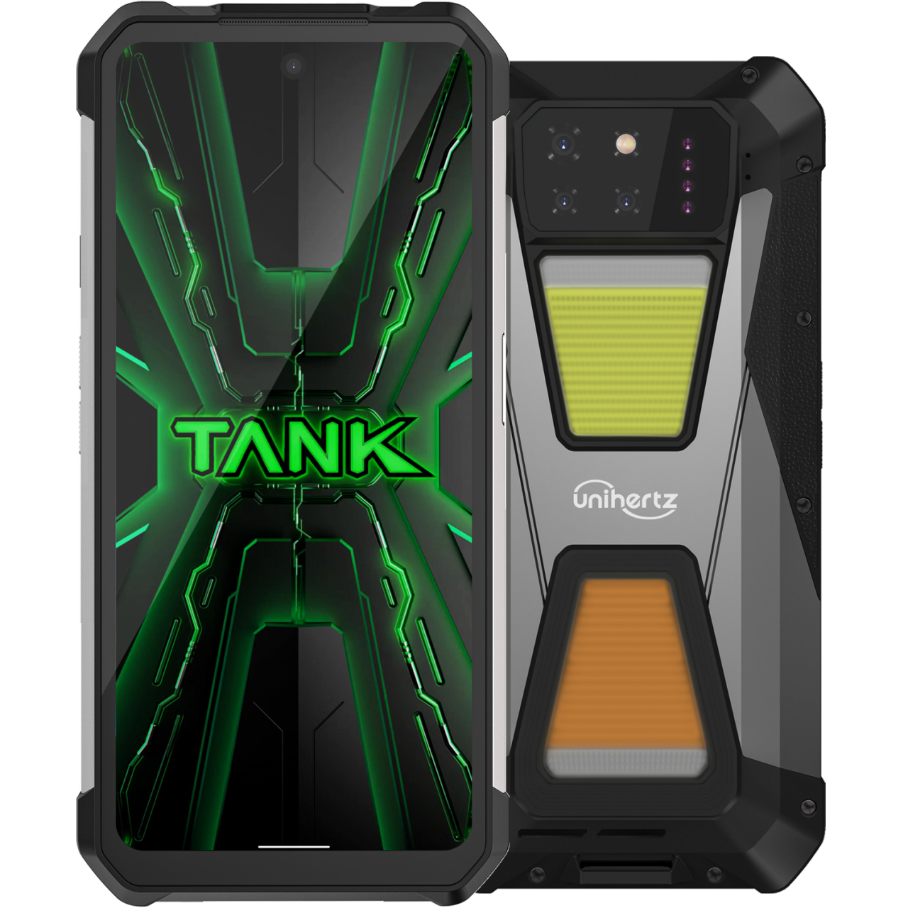 Unihertz Tank 3s 5G 256GB + Video Proiector Laser DLP [1]