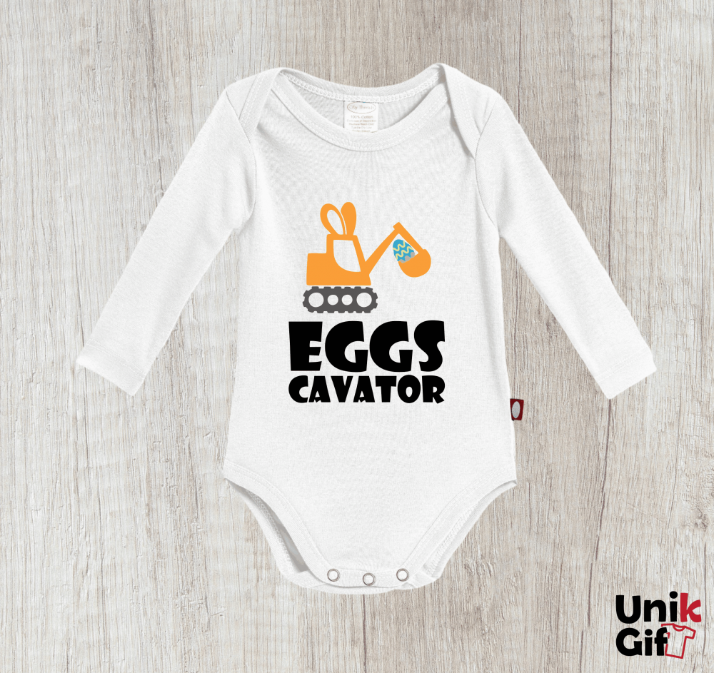 Body pentru Bebeluș ”EGGSCAVATOR” [1]