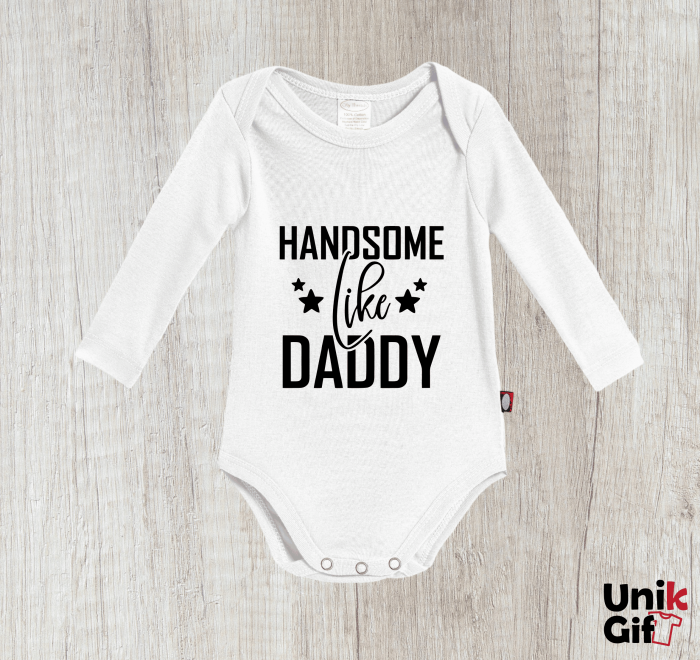 Body pentru Bebeluș ”Handsome Like Daddy” [1]
