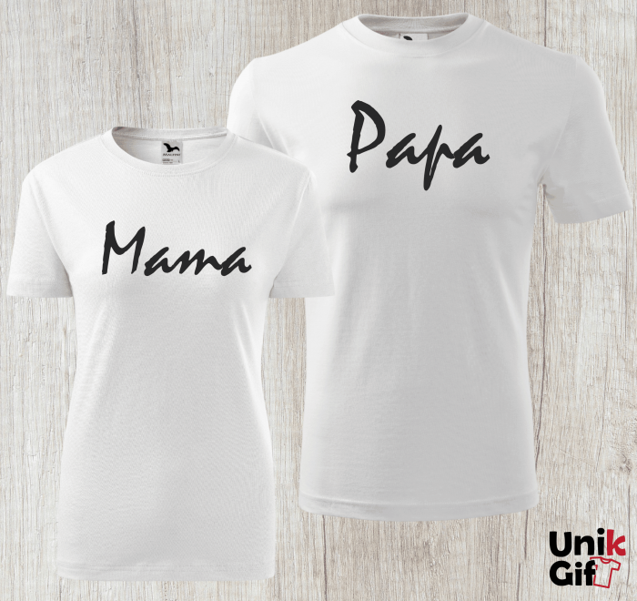SET tricouri ”MAMA / PAPA” [1]