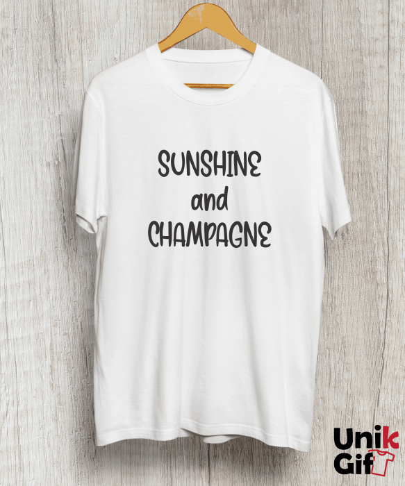 Tricou „SUNSHINE AND CHAMPAGNE” [1]