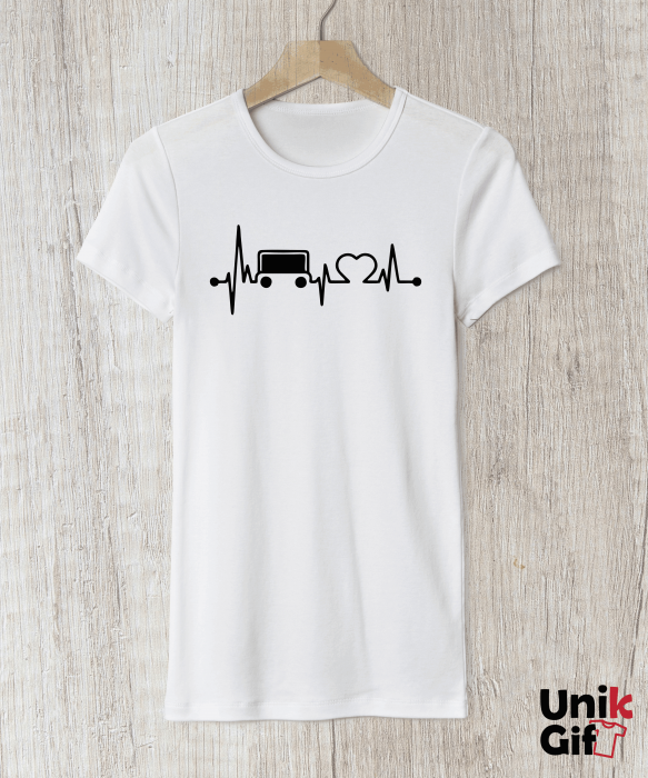 Tricou „100% activ la munca” Bărbați - Unikgift.ro [1]