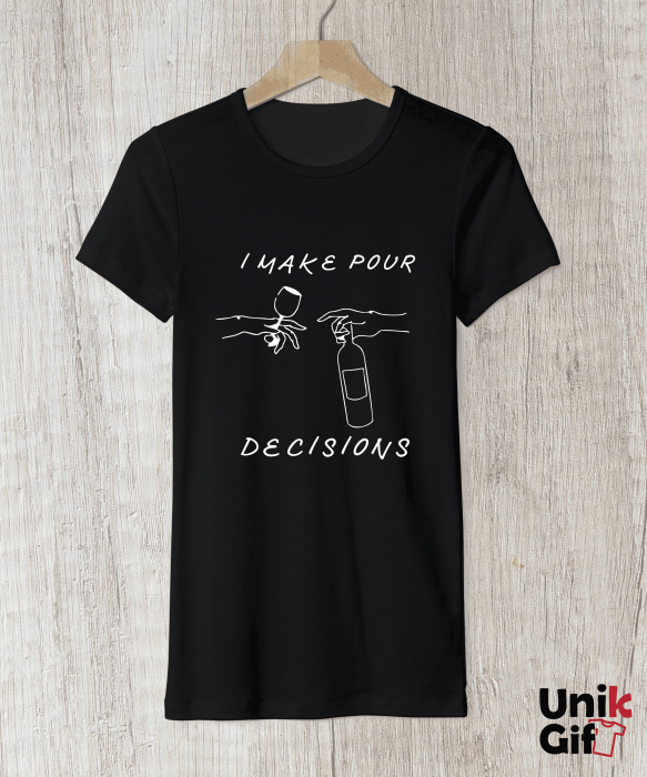 Tricou ”POUR DECISIONS” - femei [2]