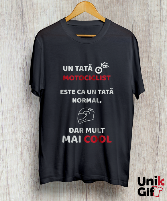 Tricou „Un tată motociclist..” [2]