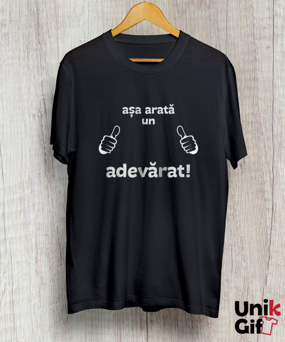 Tricou personalizat „Așa arată un [TEXTUL TĂU] adevărat” [2]