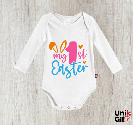 Body-uri pentru Copii - Body pentru Bebeluș ”My 1st Easter”