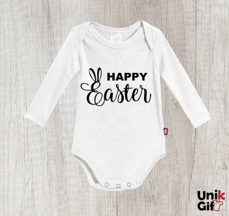Body-uri pentru Copii - Body pentru Bebeluș ”Happy Easter”