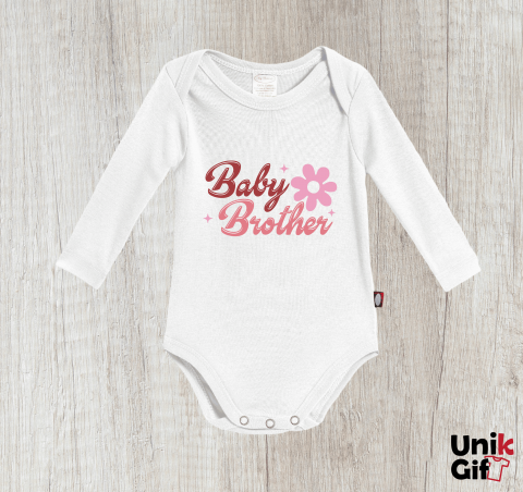 Body-uri pentru Copii - Body pentru Bebeluș ”Baby Brother”