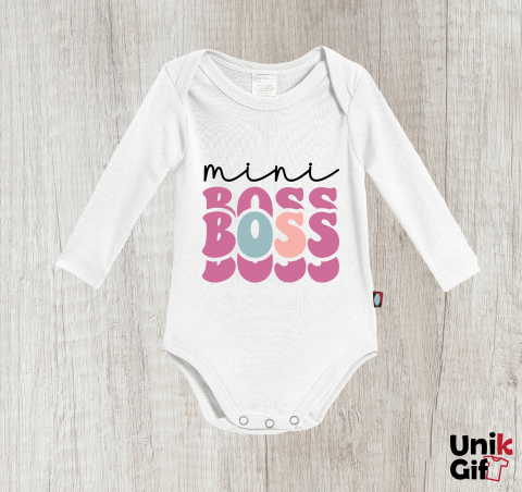 Body-uri pentru Copii - Body pentru Bebeluș "MINIBOSS"