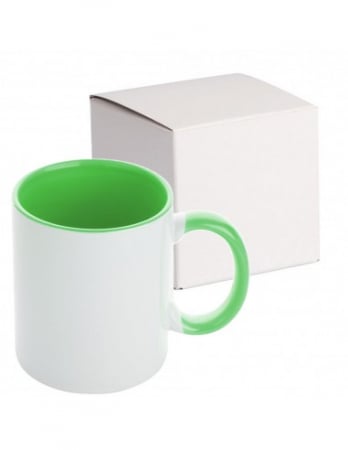 PROMOȚII - Cană Personalizată cu Poza - Interior Verde