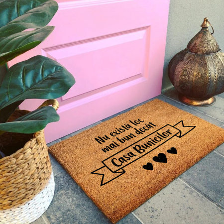 CADOURI PERSONALIZATE - Covoras de Intrare "Casa bunicilor"