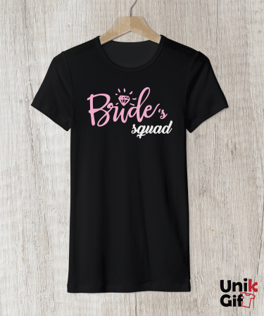 Petrecerea Burlăcițelor - Set Tricouri Petrecerea Burlăcițelor 2 "BRIDE'S SQUAD"