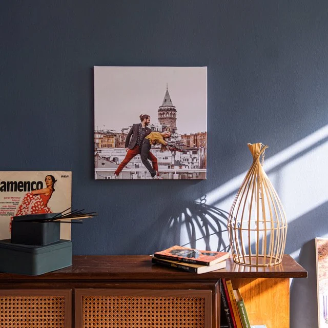 TABLOURI CANVAS - Tablou Canvas Personalizat Cu Poza Ta 40x40cm