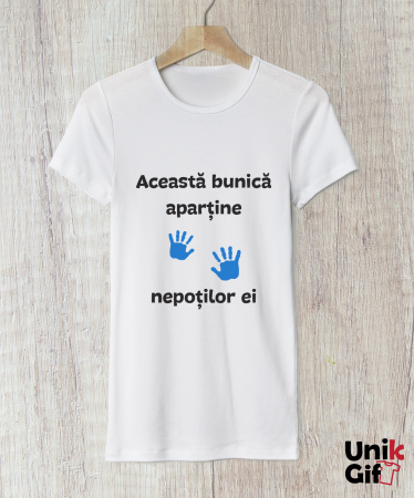 TRICOURI - Tricou „această bunică aparține nepotilor ei”