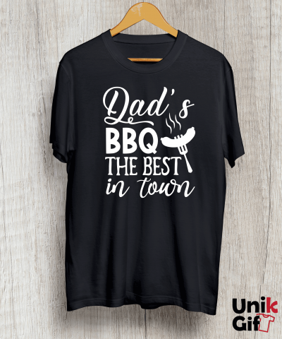 Tricou „DAD'S BBQ, THE BEST IN TOWN" [1]