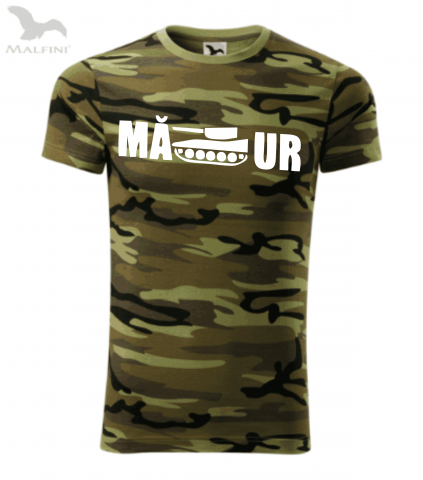 NOUTĂȚI - Tricou Camuflaj ”mă TANC ur”