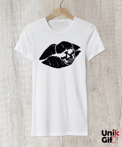 Tricouri pentru Adulți - Tricou „DEATH KISS" - femei