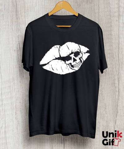 Tricouri pentru Adulți - Tricou „DEATH KISS" - bărbați