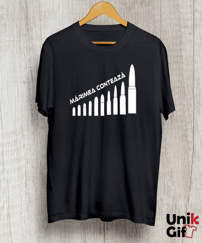 NOUTĂȚI - Tricou „MĂRIMEA CONTEAZĂ”