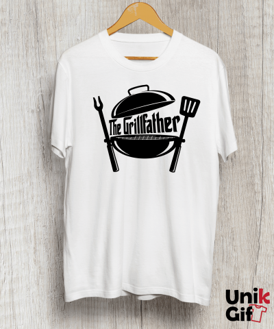 Tricouri cu Hobby-uri - Tricou "GRILLFATHER"