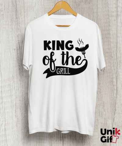 Tricouri cu Hobby-uri - Tricou "KING OF THE GRILL"