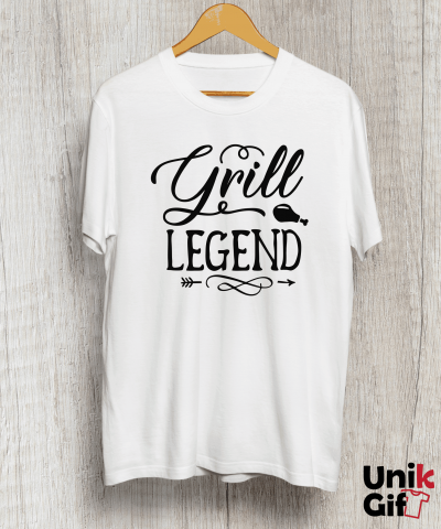 Tricouri cu Hobby-uri - Tricou "GRILL LEGEND"
