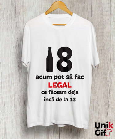 TRICOURI - Tricou „18" de Bărbați