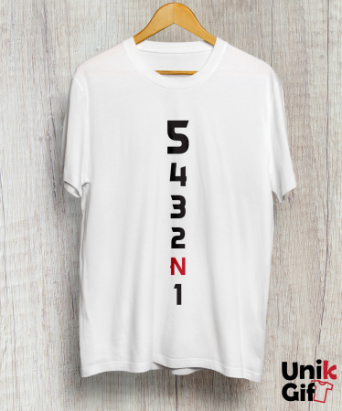 Tricouri pentru Motocicliști - Tricou „5432N1”