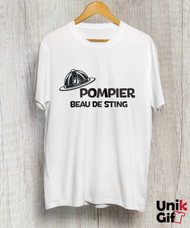 TRICOURI - Tricou „POMPIER - BEAU DE STING”