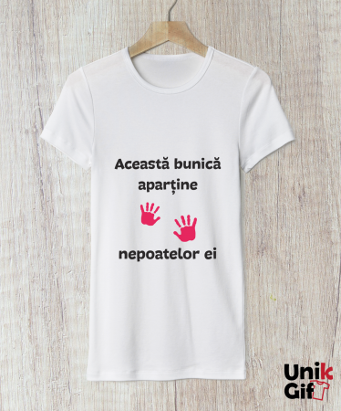 TRICOURI - Tricou „această bunică aparține nepoatelor ei”