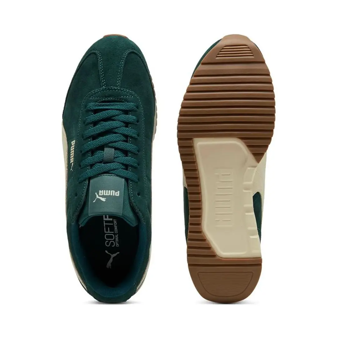 Adidași Casual Bărbați Puma R78 Wind Sd Verde inchis [3]