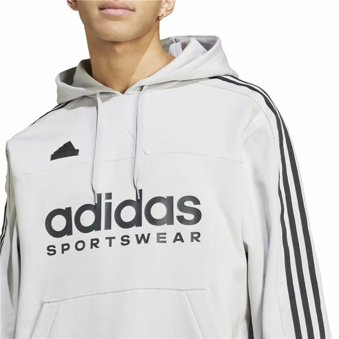 Hanorac cu Glugă Bărbați Adidas House Of Tiro Fleece Gri XS [2]
