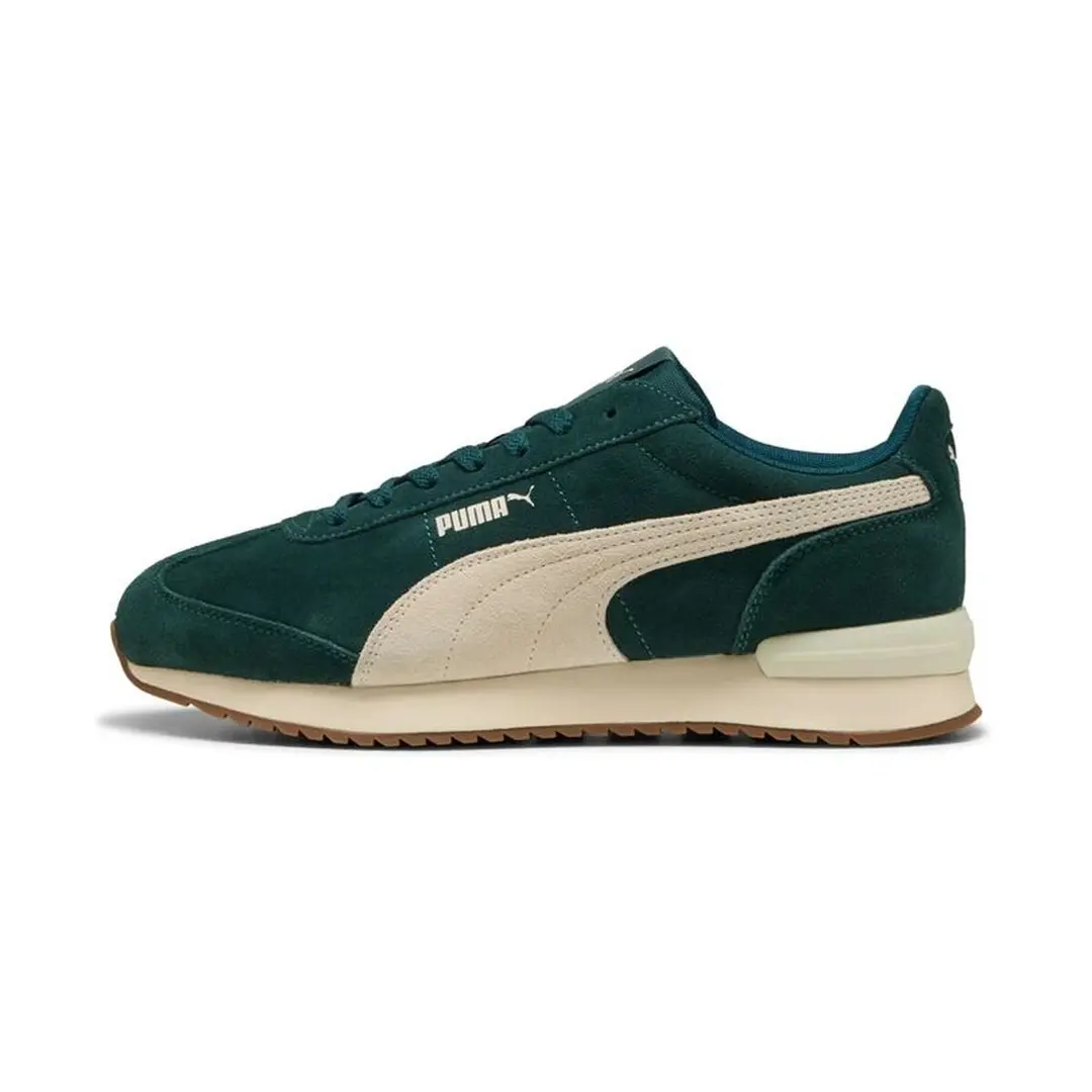 Sport - Adidași Casual Bărbați Puma R78 Wind Sd Verde inchis